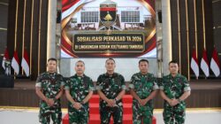 Kodam XIX Tuanku Tambusai Perkuat Implementasi Kebijakan melalui Sosialisasi Tiga Perkasad Tahun 2026