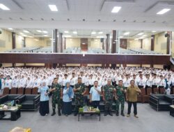 Membentuk Tenaga Kesehatan Berkarakter, Danrem 031/Wira Bima Isi Pembekalan PKKMB Poltekkes Kemenkes Riau