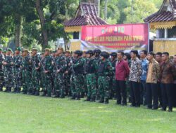 Kodam XIX Tuanku Tambusai Siagakan Unsur Pengamanan, Pastikan Kunker Wakil Presiden RI Berjalan Aman dan Lancar
