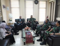 Perkuat Sinergitas Antar Instansi, Danrem 031/Wira Bima Silaturahmi ke Kantor BPKP Provinsi Riau