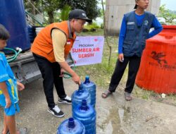 Rumah Zakat Salurkan Air Bersih untuk Warga Desa Petodaan, Teluk Meranti