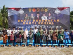 Kaster TNI Pastikan Layanan Kesehatan Gratis Berjalan Optimal, Kodam XIX Tuanku Tambusai Hadir untuk Masyarakat Lingga