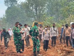 Pangdam XIX/Tuanku Tambusai Cek Langsung Penanganan Karhutla di Kerumutan