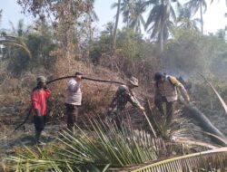 Menembus Medan Sulit Demi Selamatkan Hutan, TNI-Polri dan Tim Gabungan Bergerak Padamkan Karhutla Bengkalis