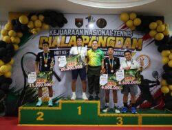 Pangdam XIX Tuanku Tambusai Tutup Kejurnas Tenis, Dorong Atlet Terus Berprestasi